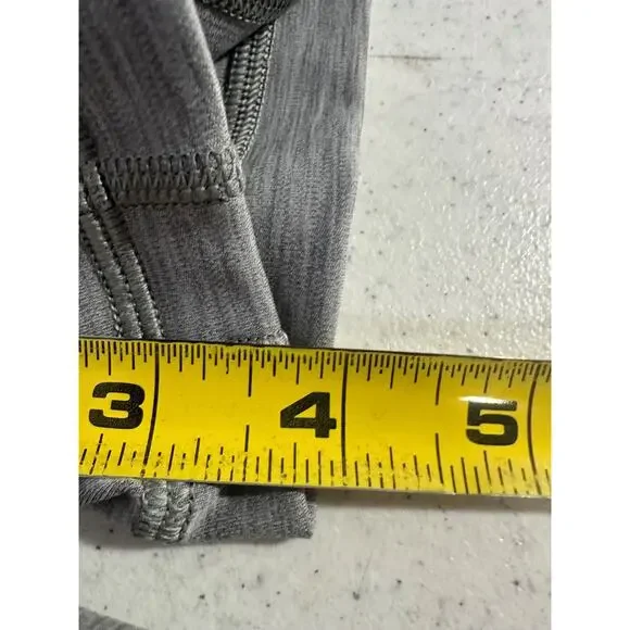 NEW Aritzia - Golden - Rhythm Divinity 5" Romper - S - heather Gray $78 E7 - Picture 8 of 9